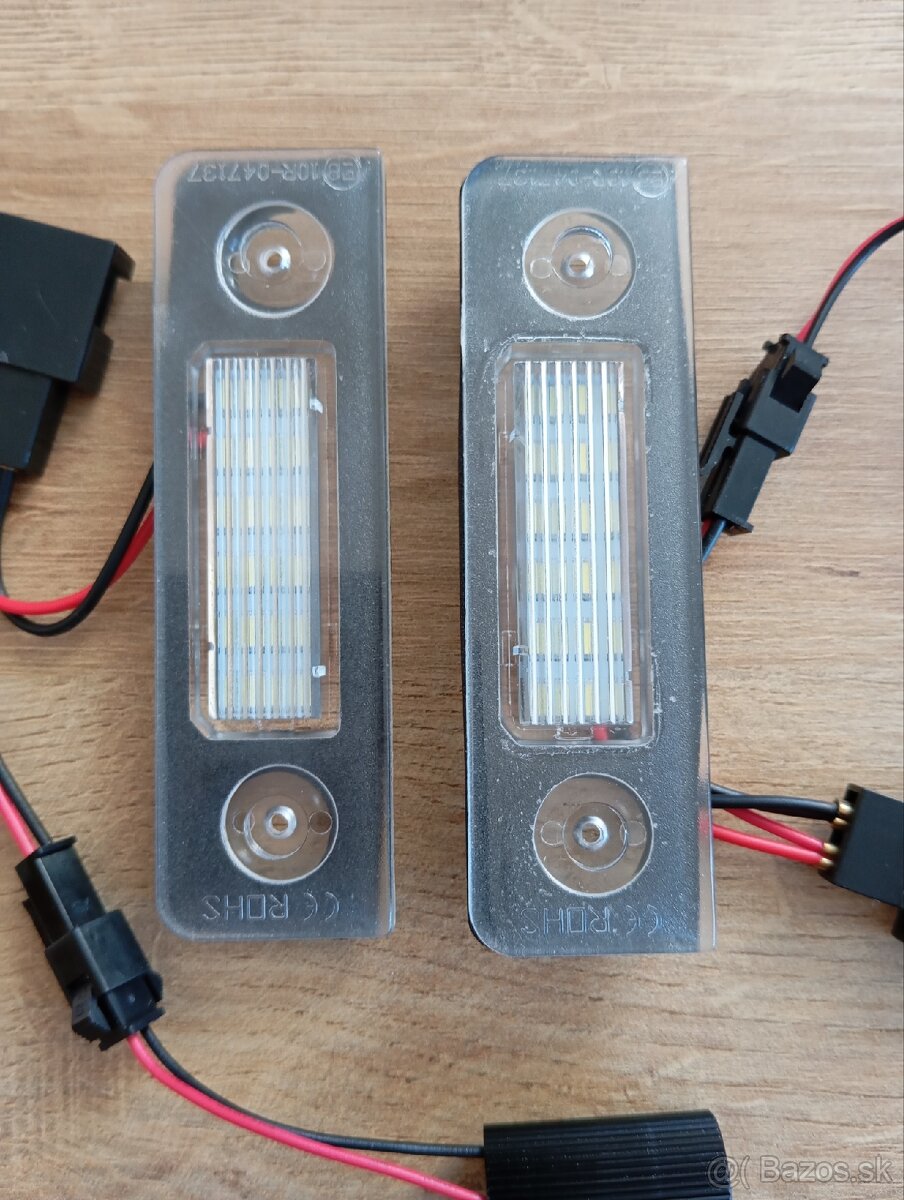 Š - Octavia 2 po fl., Roomster LED osvetlenie ŠPZ