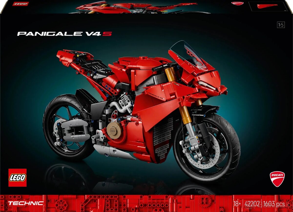 LEGO 42202: Motocykel Ducati Panigale V4 S