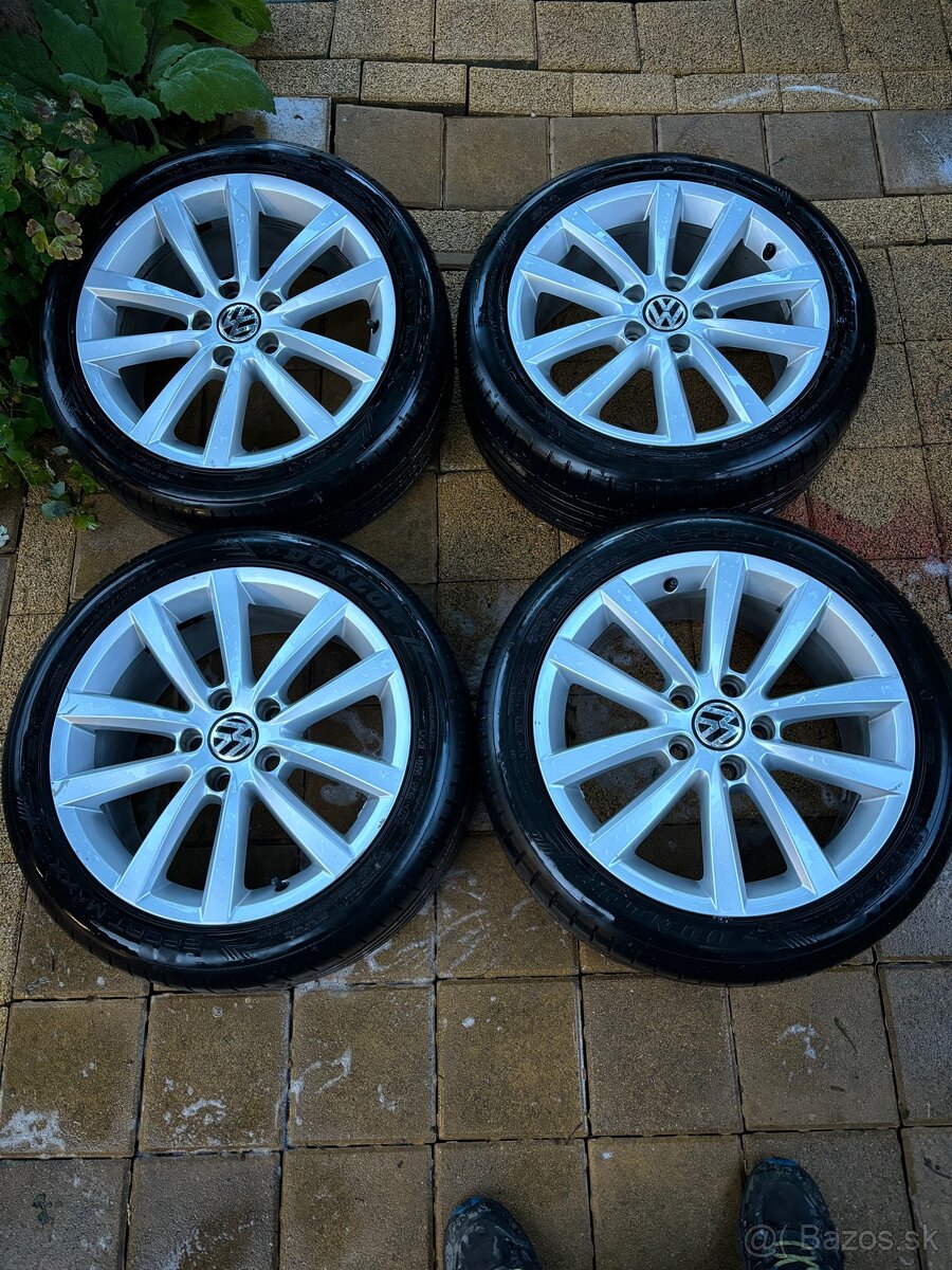 5x112r17 letné pneu 225/45 r17