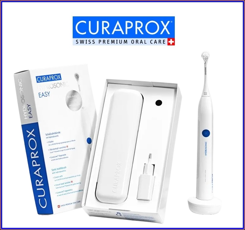 Curaprox Hydrosonic Easy Hydrosonická zubná kefka + prísluš.