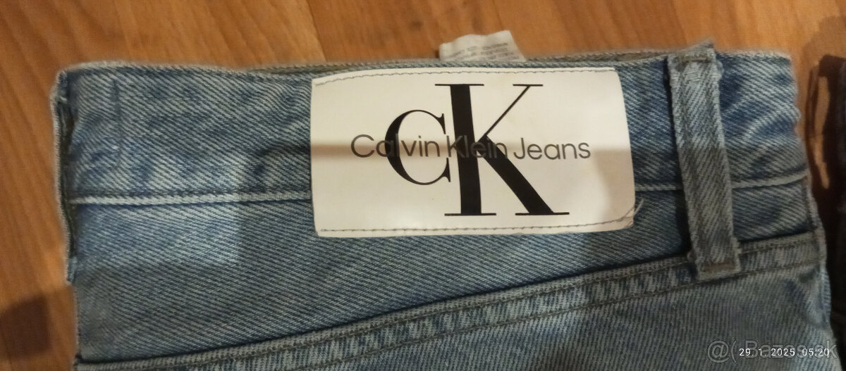 panske rifle velkost32-32, calvin klein, pepe jeans