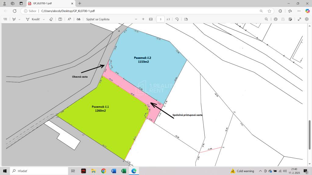 Predaj: Stavebný pozemok 1260m2 v Kotrčinej Lúčke (MO)