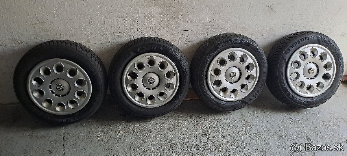 5x98 r15 Alfa Romeo zimne pneumatiky 185/65r15