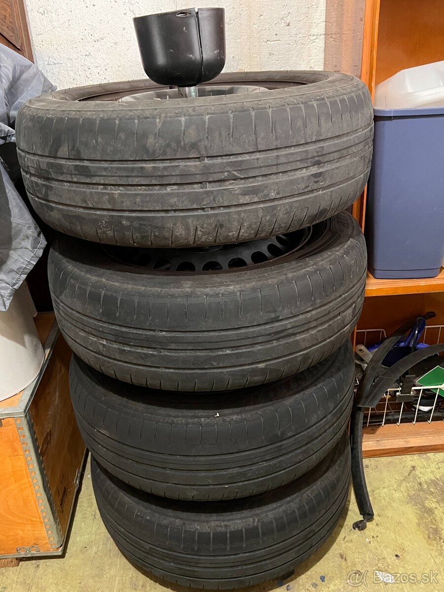 Predám 4kolesa  rozmer 195/65 R15 5x112