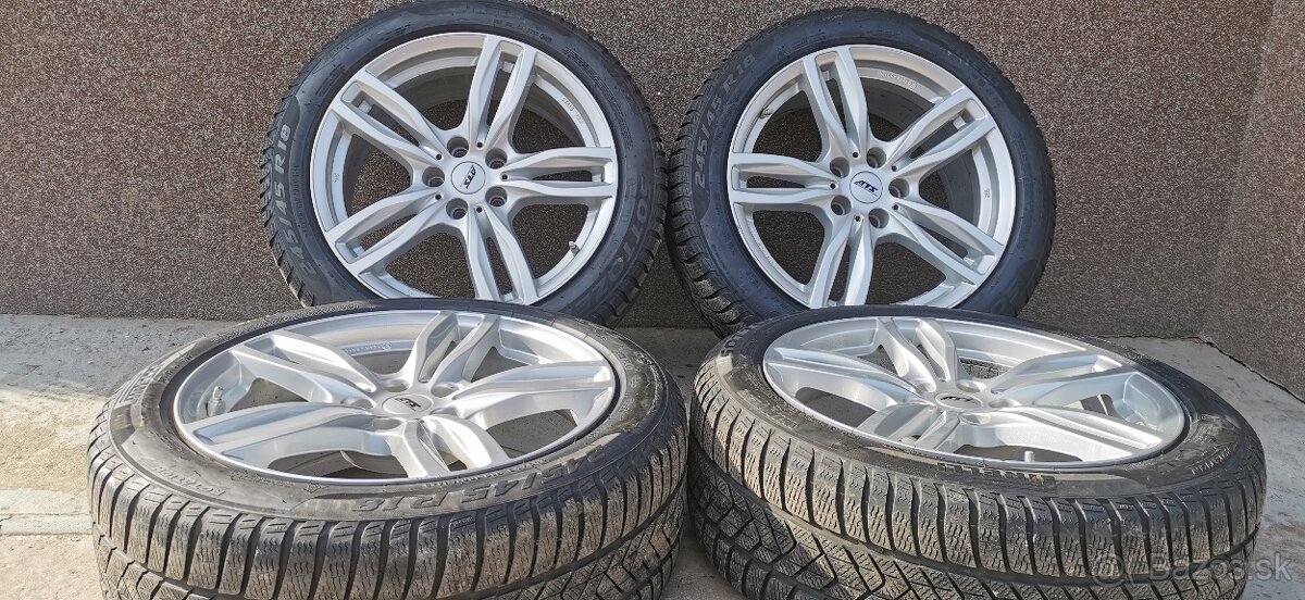 Alu ATS 5x112 a zimné Pirelli 245/45 R18