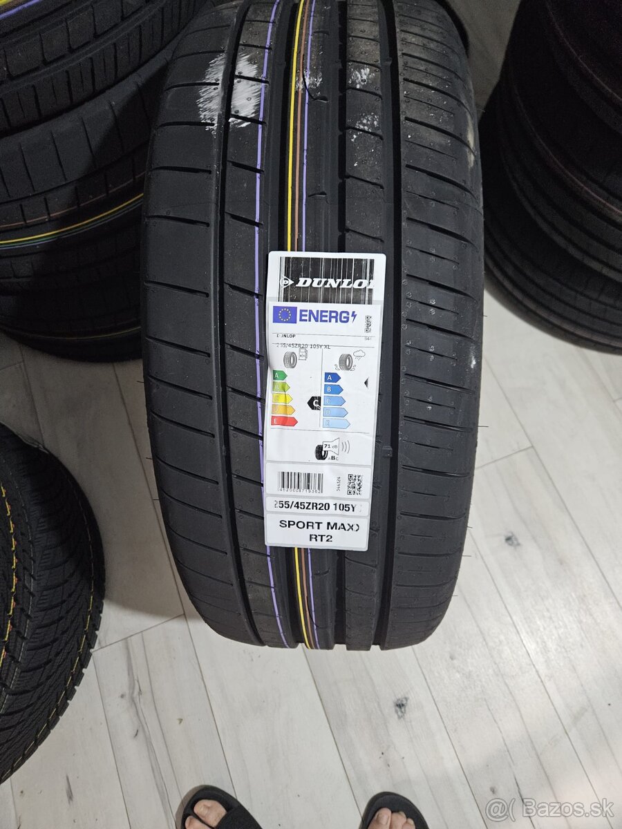 Nová sada pneu DUNLOP dvojrozmer