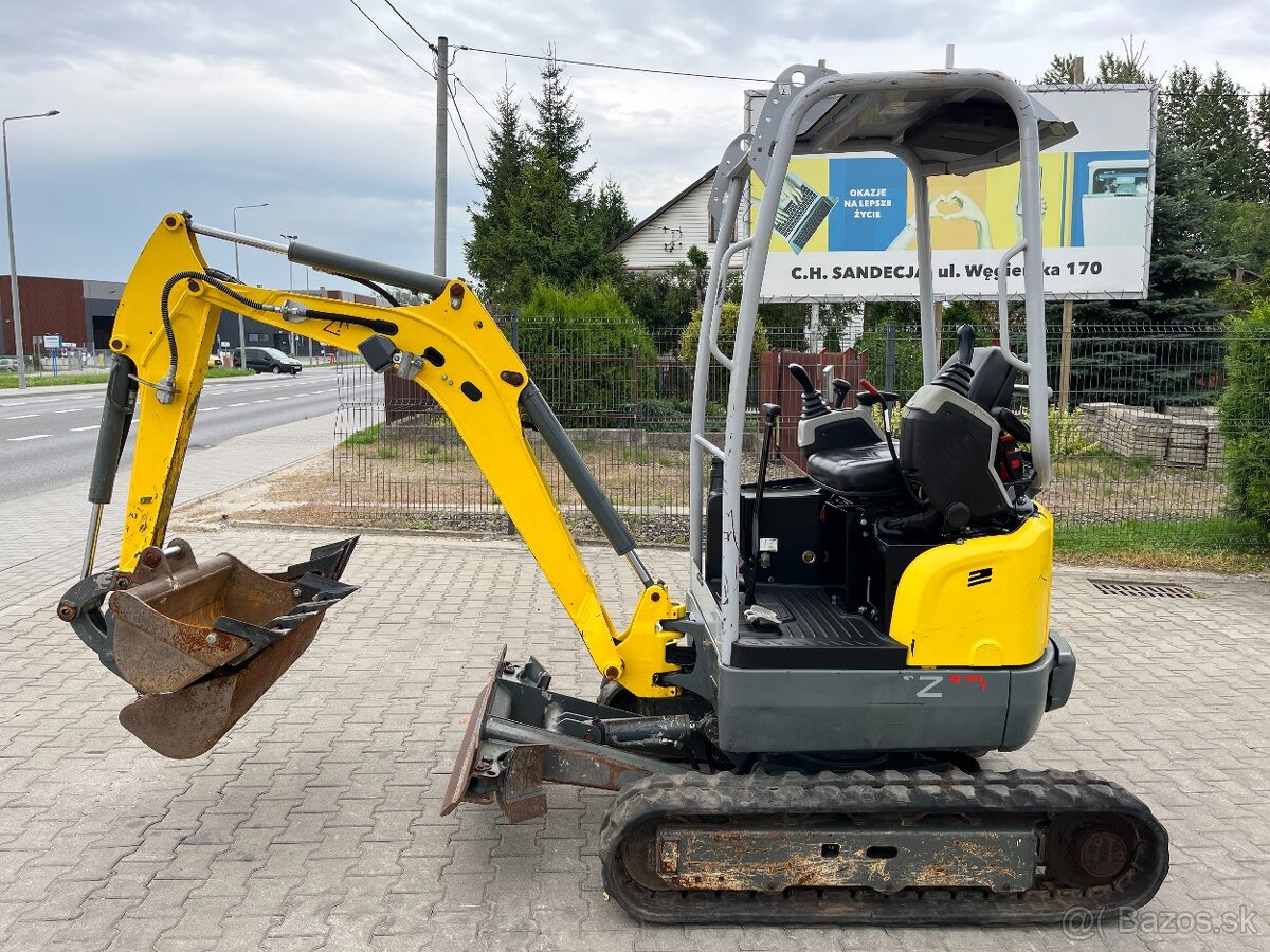 Minibager minirypadlo Wacker Neuson EZ 17 Zero Tail, 2018rv