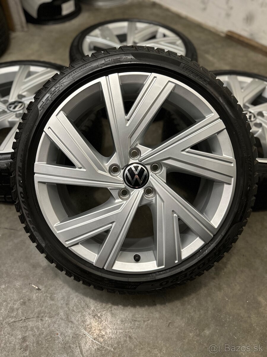 Zimná sada 5x112 R18 , 225/40/18 VW Bergamo - Golf VIII.