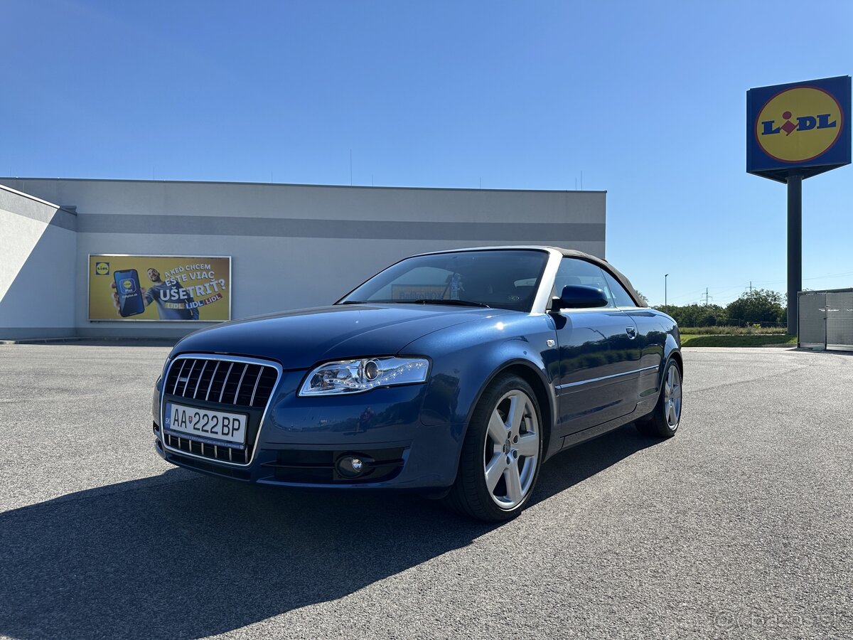 Audi A4 cabrio, 1.8T, 120kw, 2007, 223.000 km