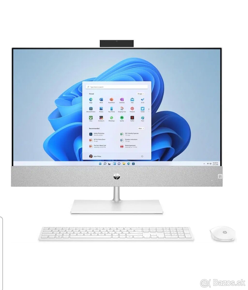 Novy HP AIO 27-ca2000nc White