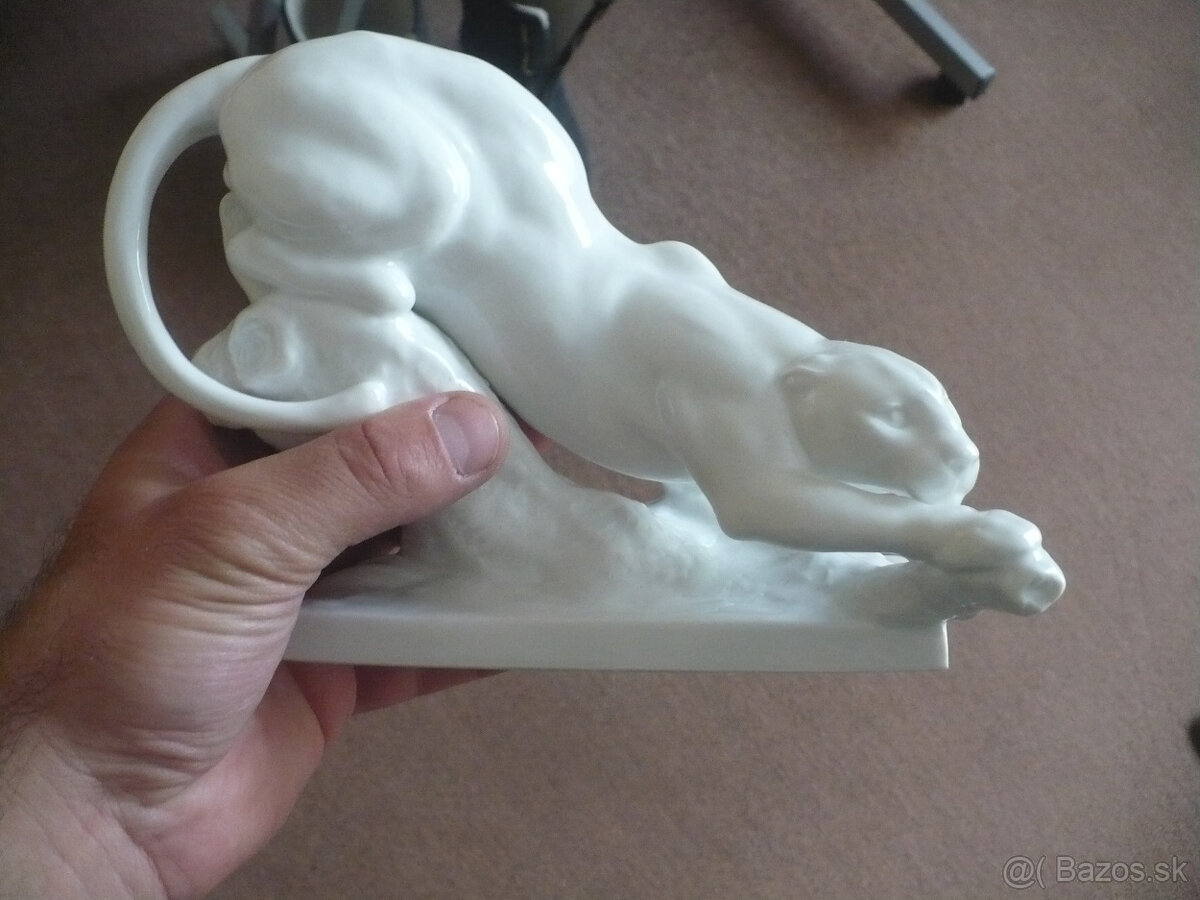 Meissen Panther Art Deco