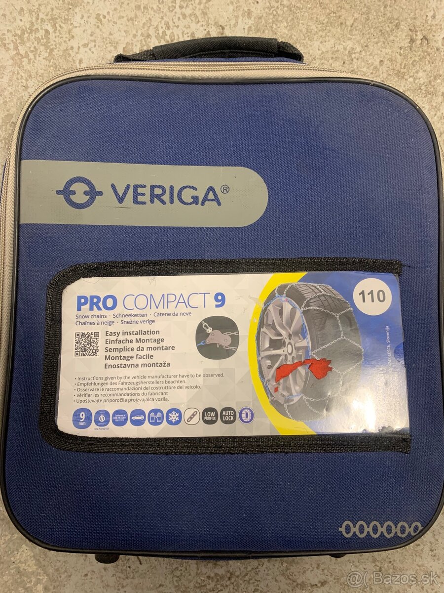 Snehové reťaze Veriga PRO Compact 9