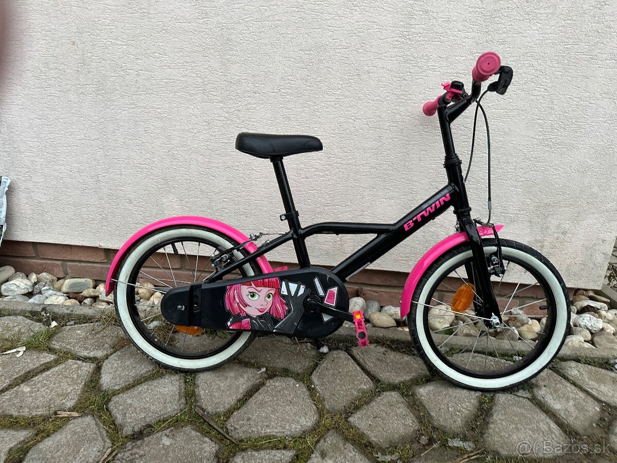 bicykel 16” pouzivany jeden rok