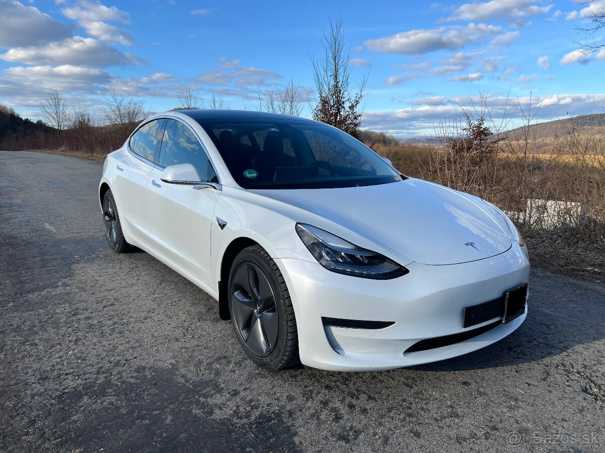 Tesla model 3 Long range - možný odpočet DPH - v záruke