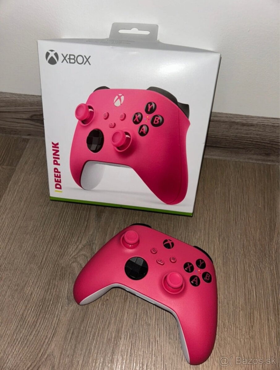 Xbox ovládač Deep Pink