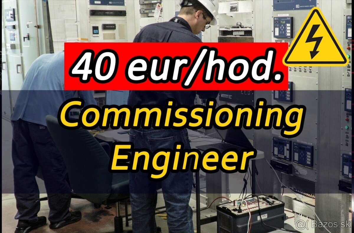 Commissioning Engineer - 7200€ / mes.