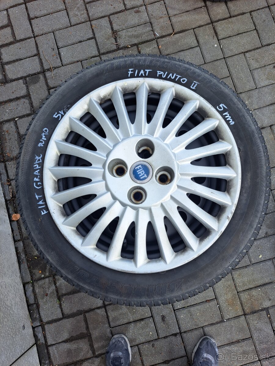 Fiat Punto II, Grande Punto, kolesá letné pneu175/65R14