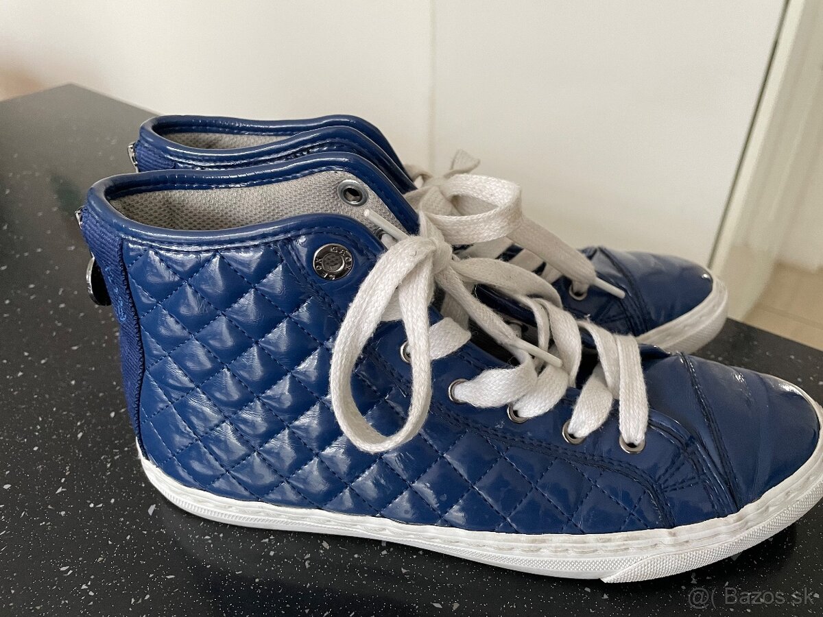 Modré topánky Geox