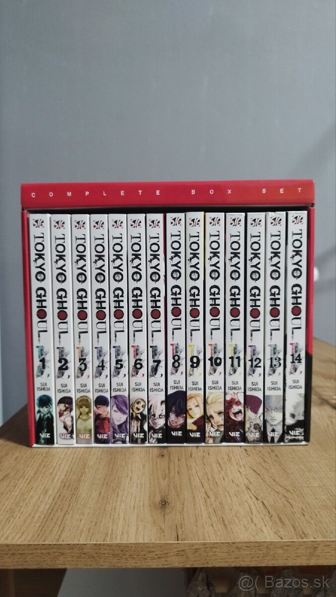 Manga / Mangy - Tokyo ghoul (complete box set) + darček