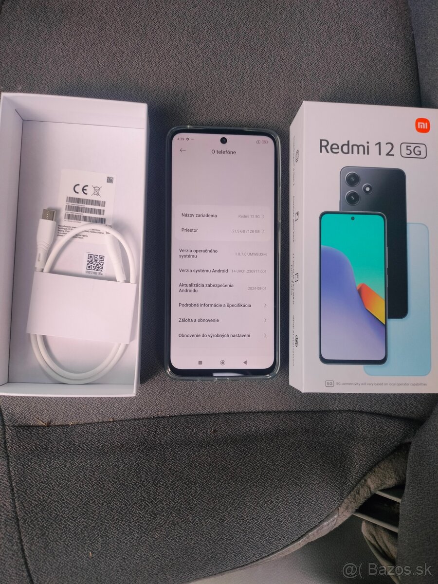 Predám Xiaomi Redmi 12 5G dual sim