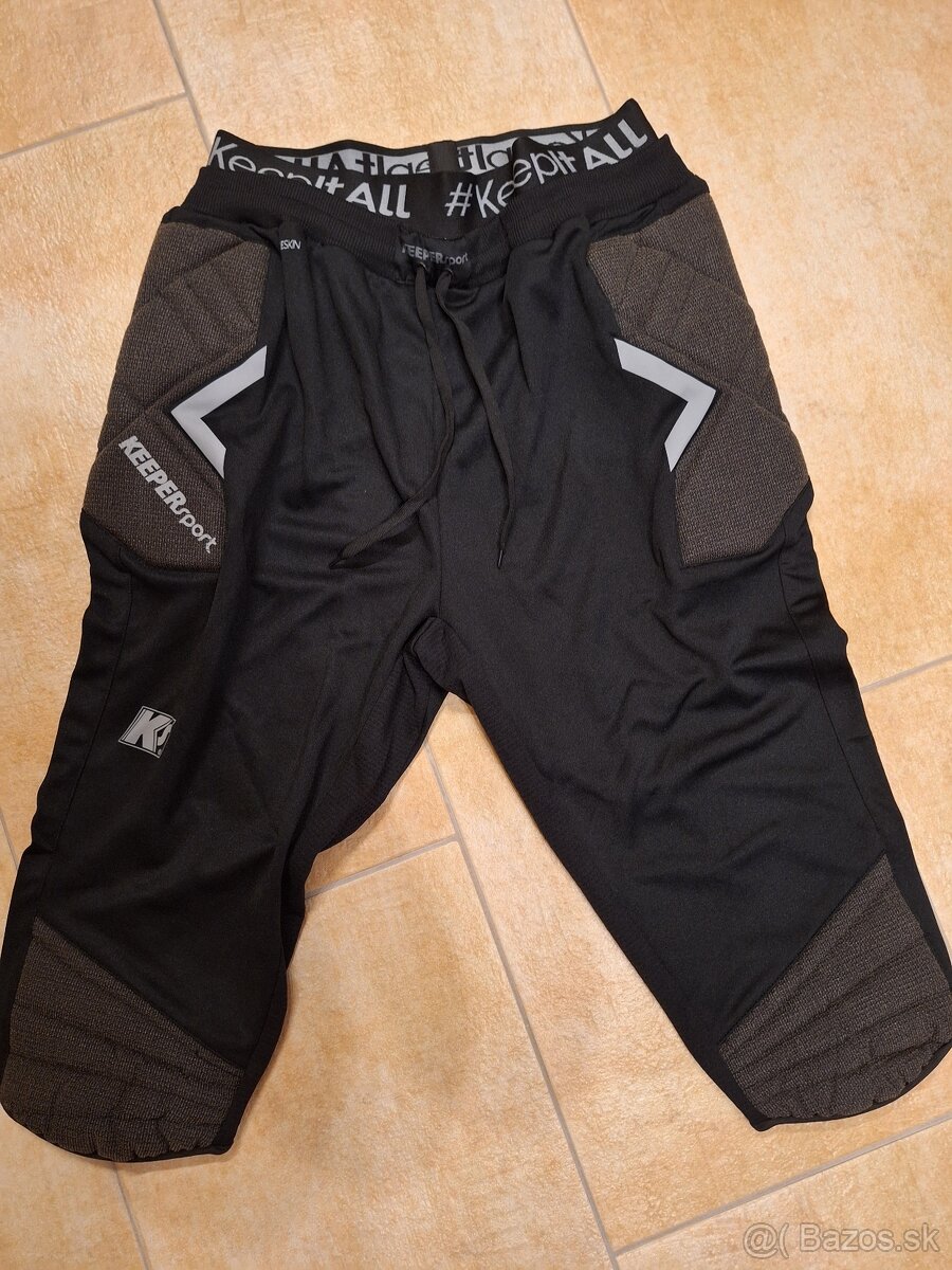 Brankárske nohavice KEEPERSPORT  ROBUSTPADDED 3/4