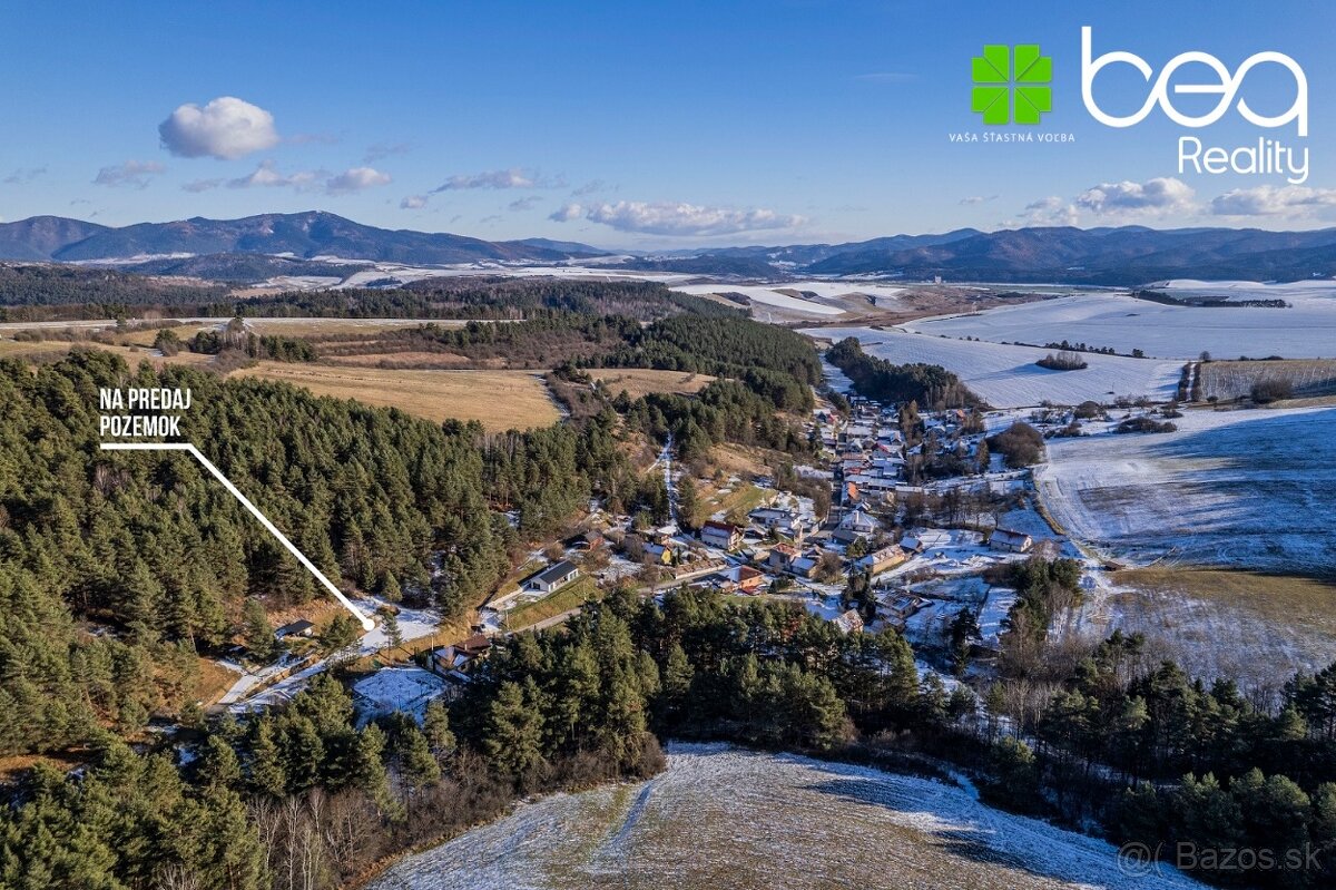 NA PREDAJ: Pozemok pod lesom na chatu, Katúň, Sp. Podhradie