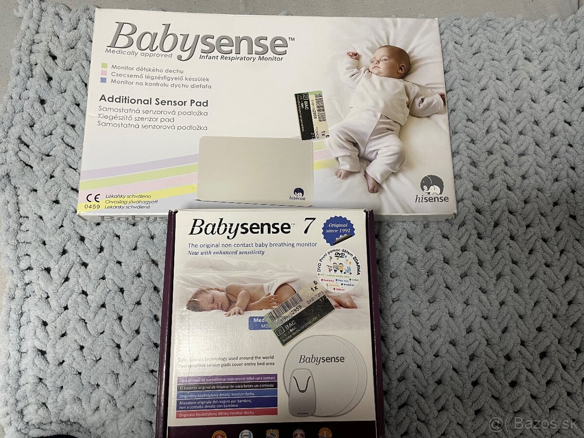 Monitor dychu Babysense 7 + prídavná podložka