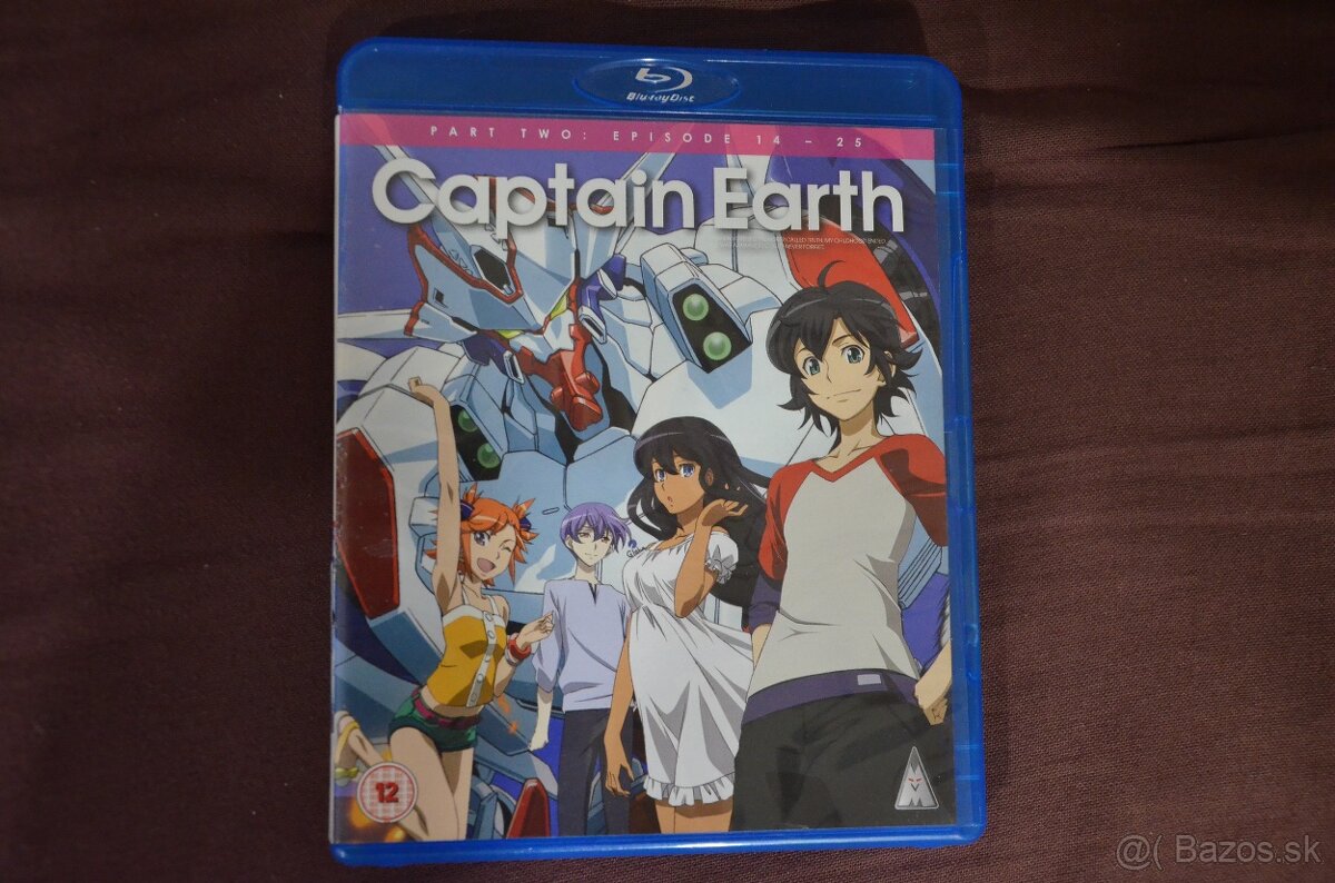 Predám Bluray Captain Earth (epizódy 14-25)