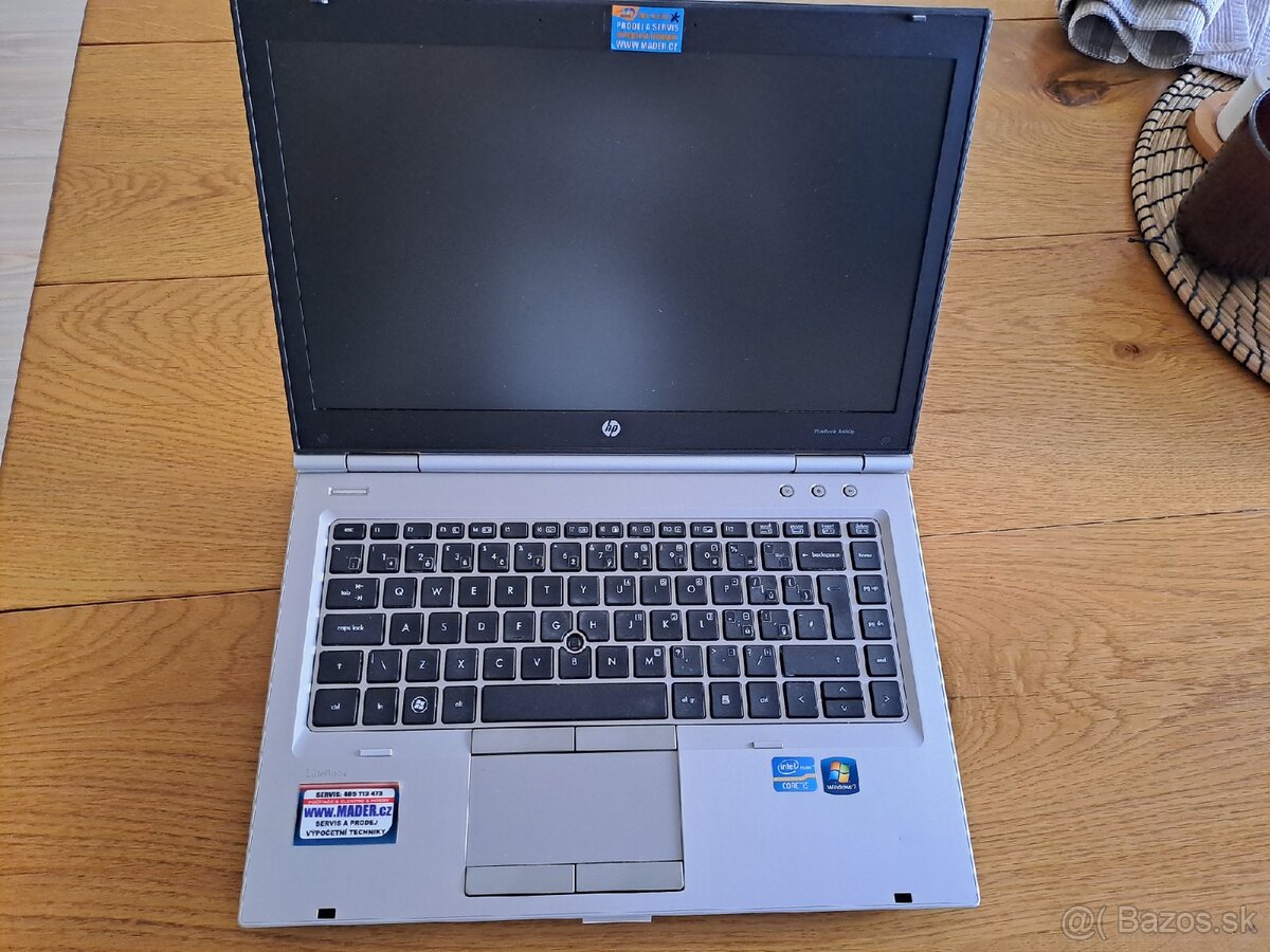 HP EliteBook 8460p i5-2,5GHz/500SSD/4GB/DVDRW