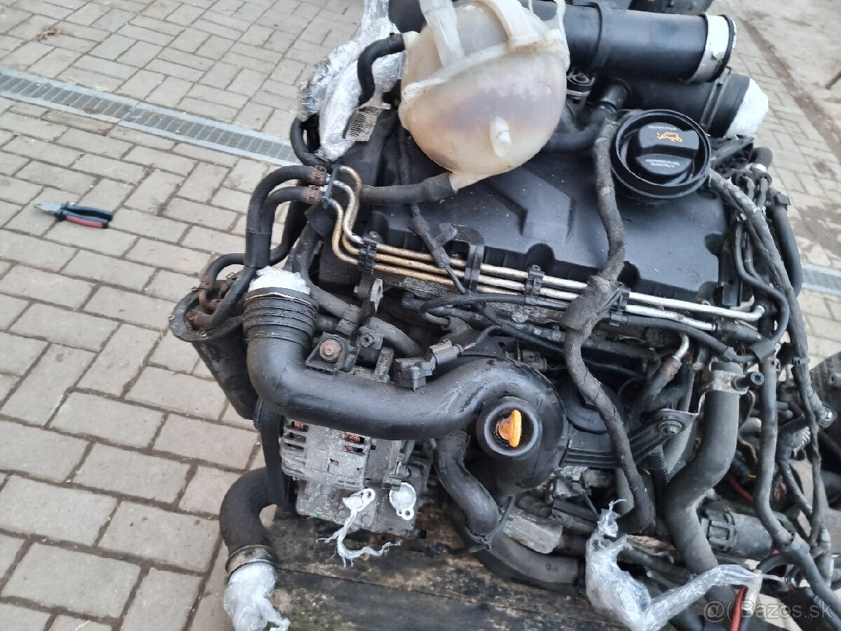 Motor prevodovka bkc bxe 1.9 tdi 77kw rok 2007