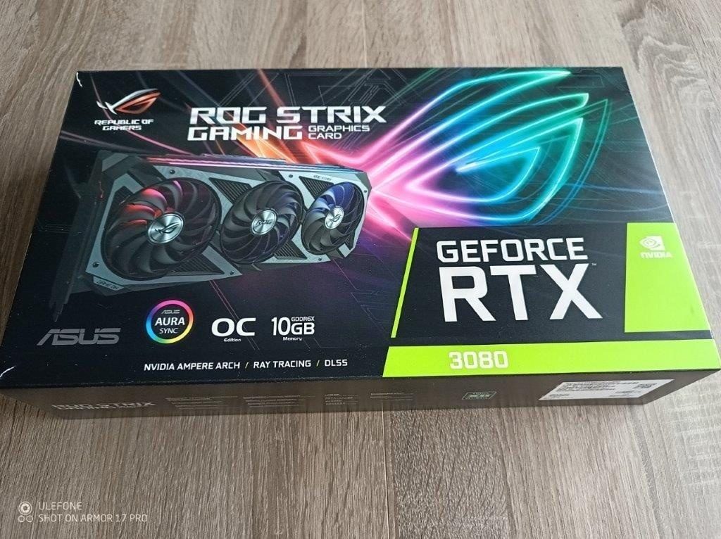 ASUS ROG STRIX GeForce RTX 3080 O10G GAMING TOP.