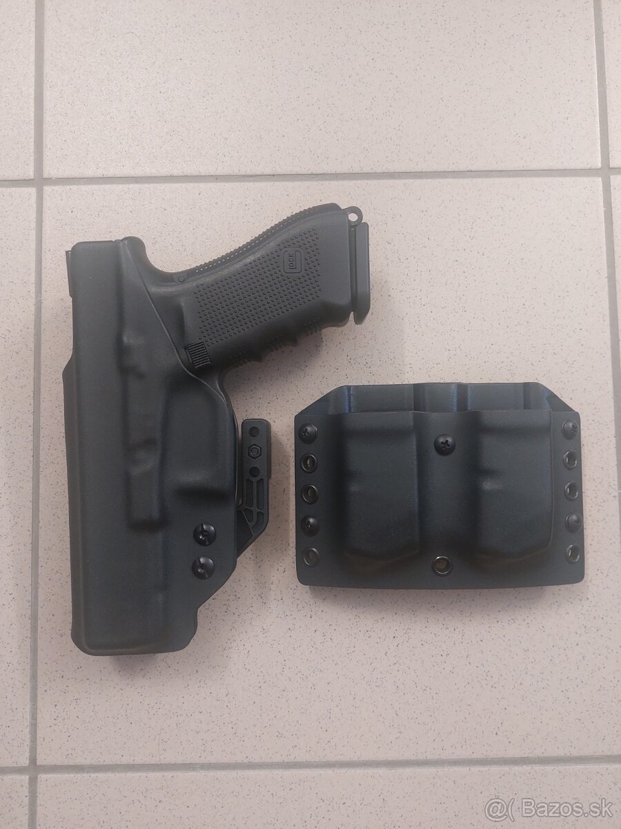 Kydex Glock 17 vnútorné + zásobníkové