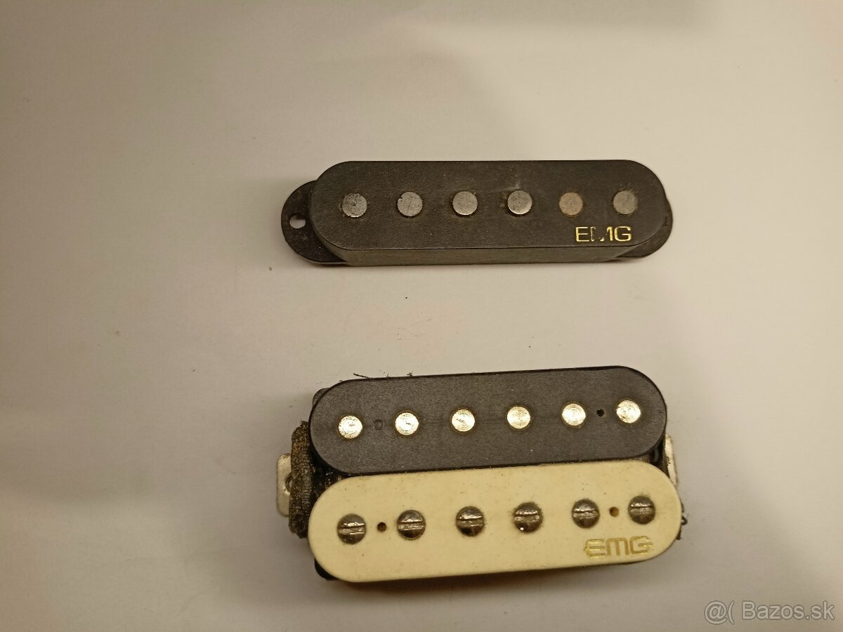 EMG Fat 55 Humbucker + Emg Active Singlecoil