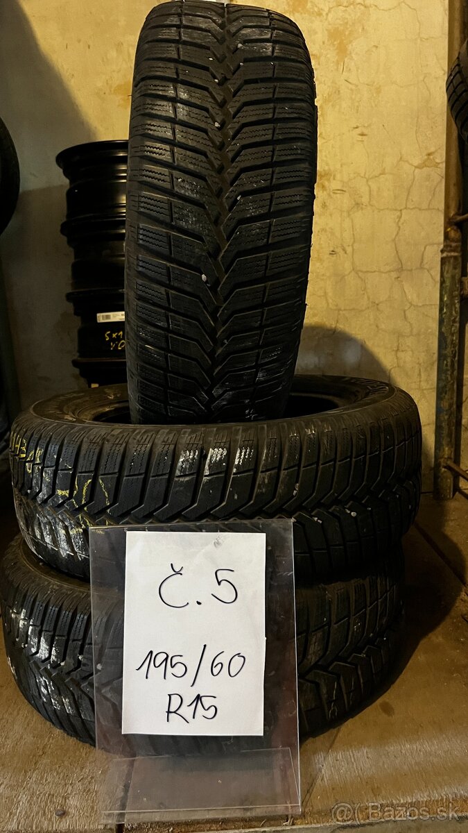 5. Vredestein Snow Trac 3 195/60 R15