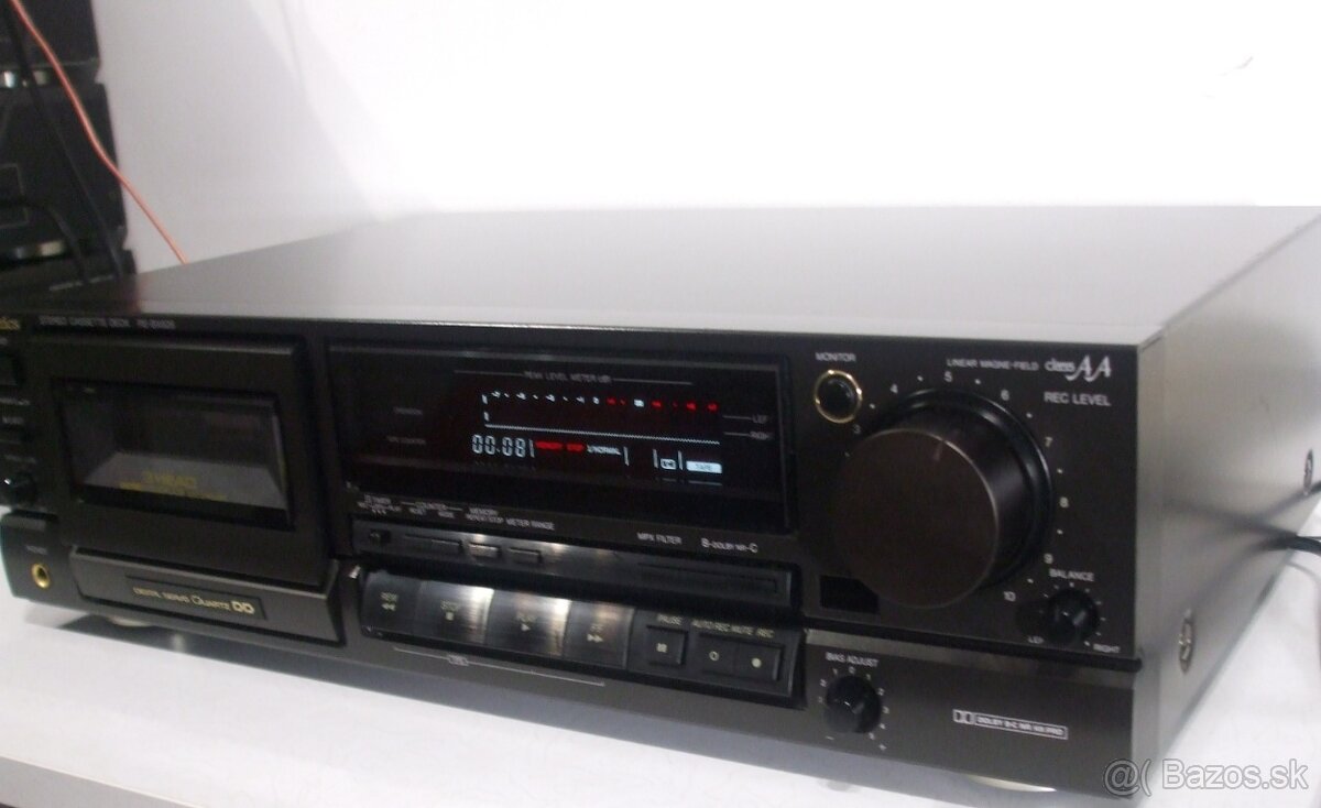 TECHNICS kazetovy deck RS-BX626, trieda class AA = Japan