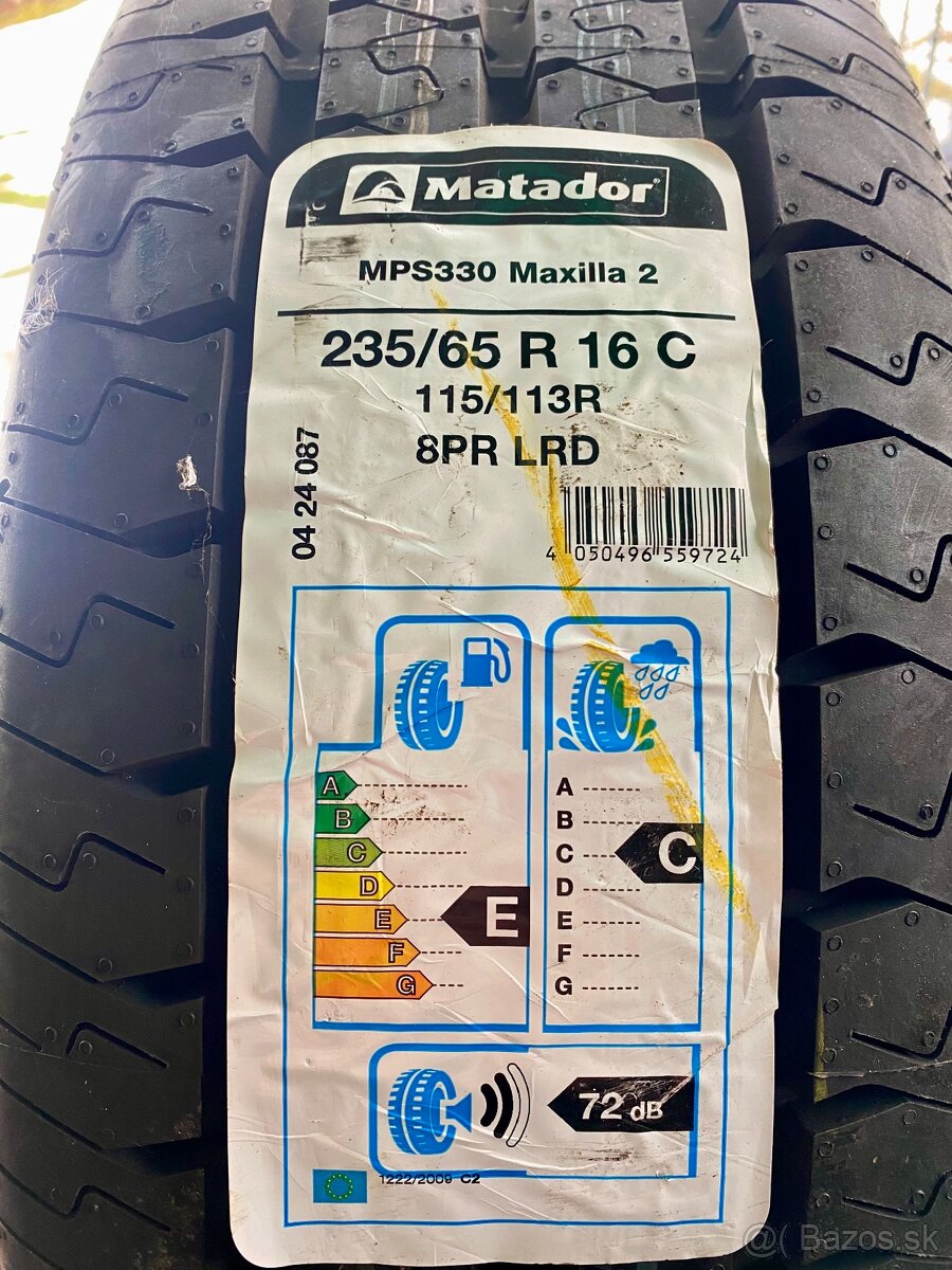 235/65 r16C letné Matador