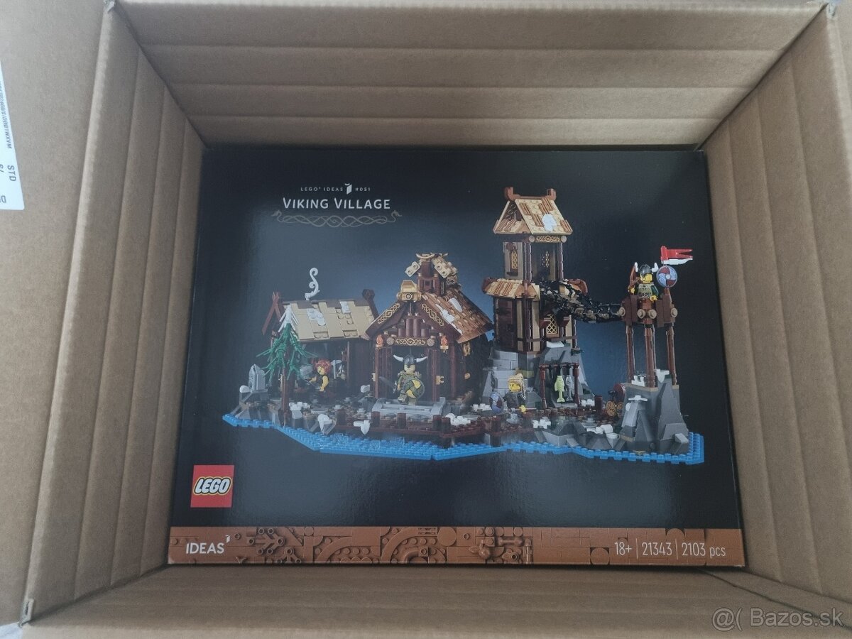 Lego Ideas 21343 Vikingská dedina (Viking Village) uplne nov