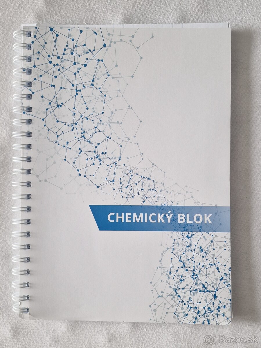 Chemický zošit so šesťuholníkmi od Olinium Chemistry