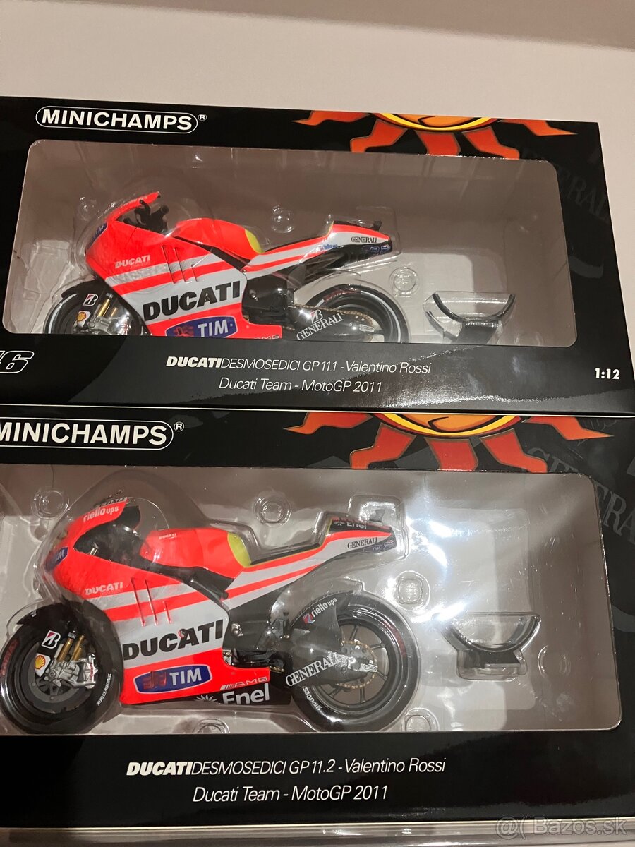 Ducati rôzne 1/12 Minichamps nové