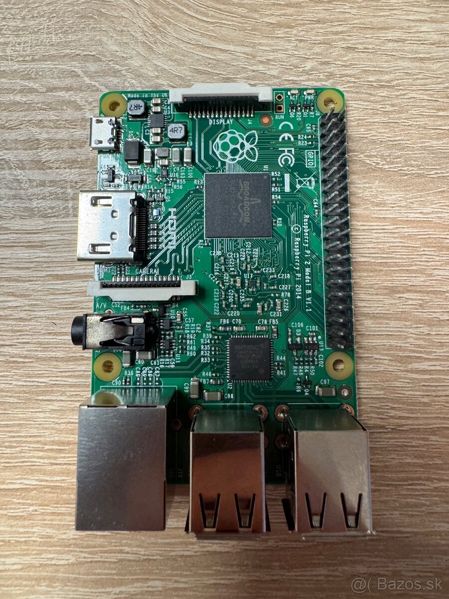 Raspberry Pi 2, model B, v1.1