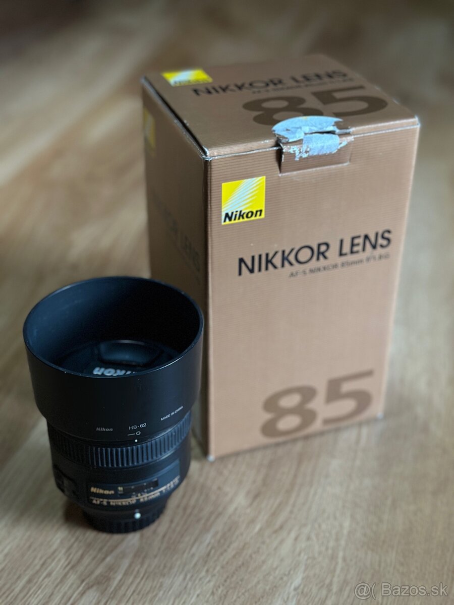 Nikon AF-S 85mm f/1,8G