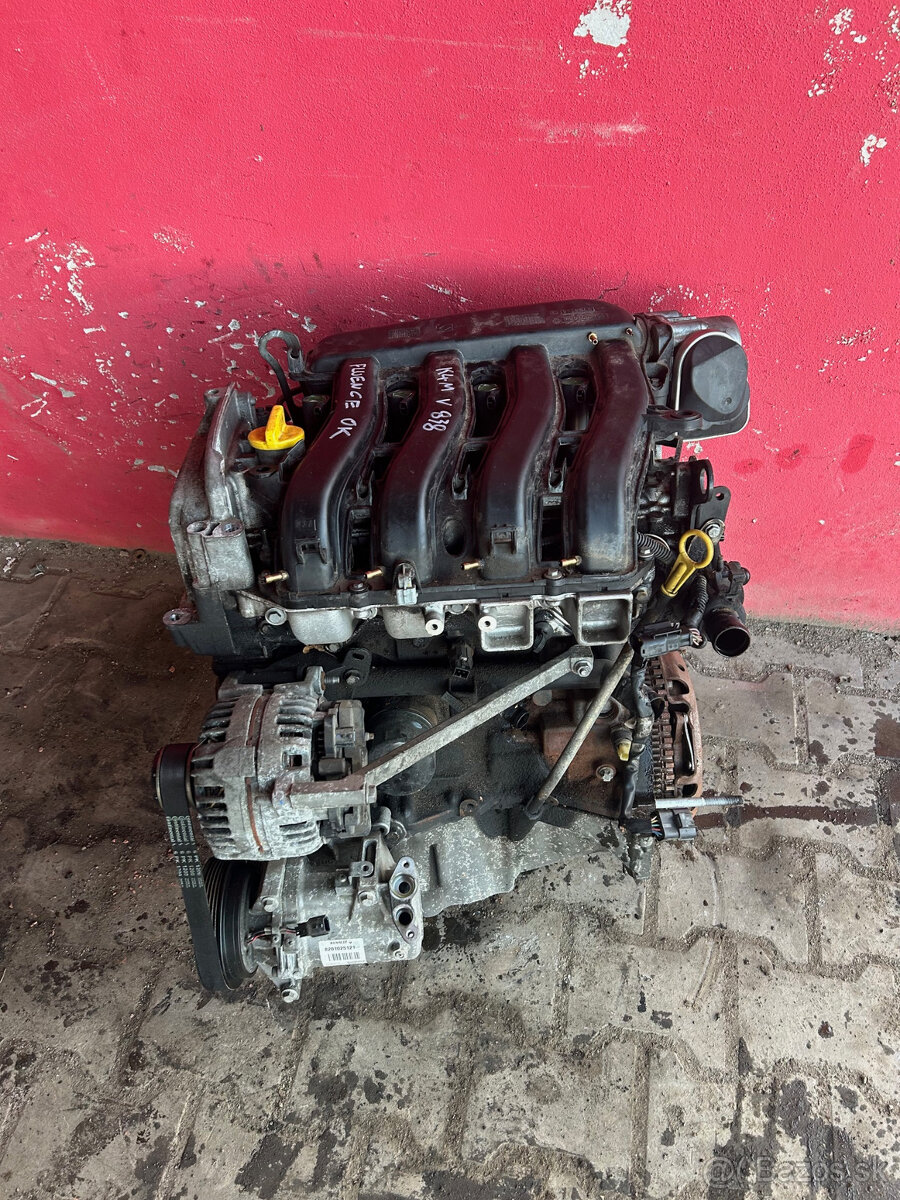 Motor Renault Fluence 1,6 16V 82KW K4M V8 prodám