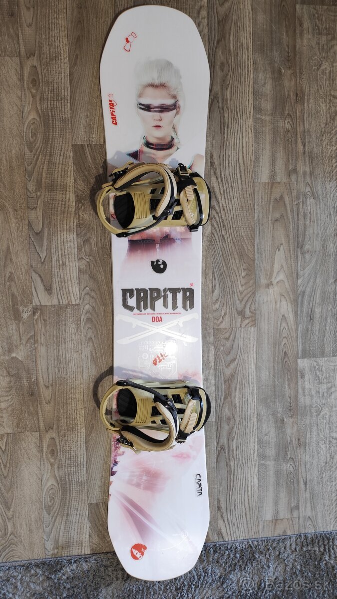 Predám snowboard značka CAPITA DoA  (156cm)