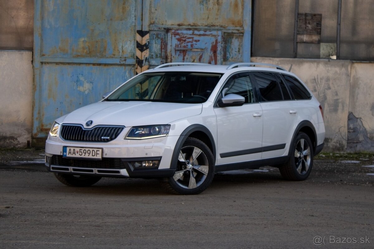 Škoda Octavia Combi SCOUT2.0 TDI DSG 4x4.