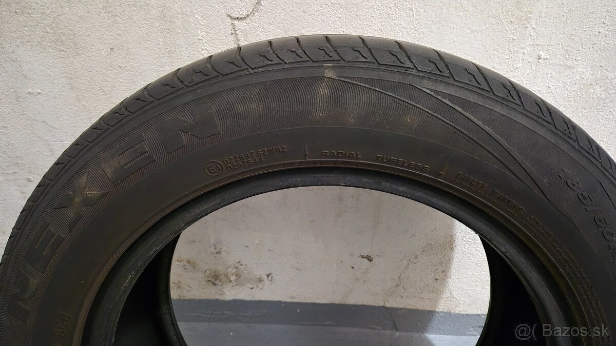 Predám letné pneu 185/60 R15