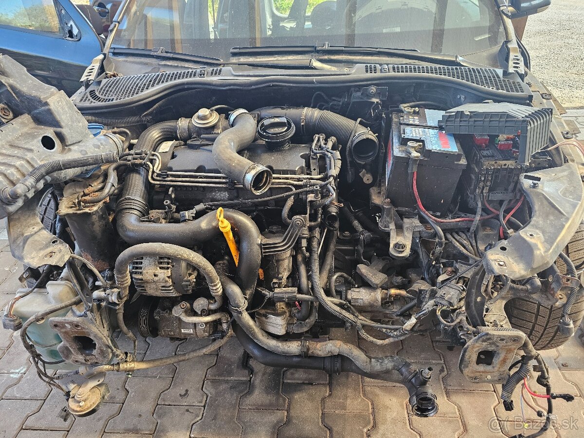 Motor kompletný 1.9 tdi BJB 77kw