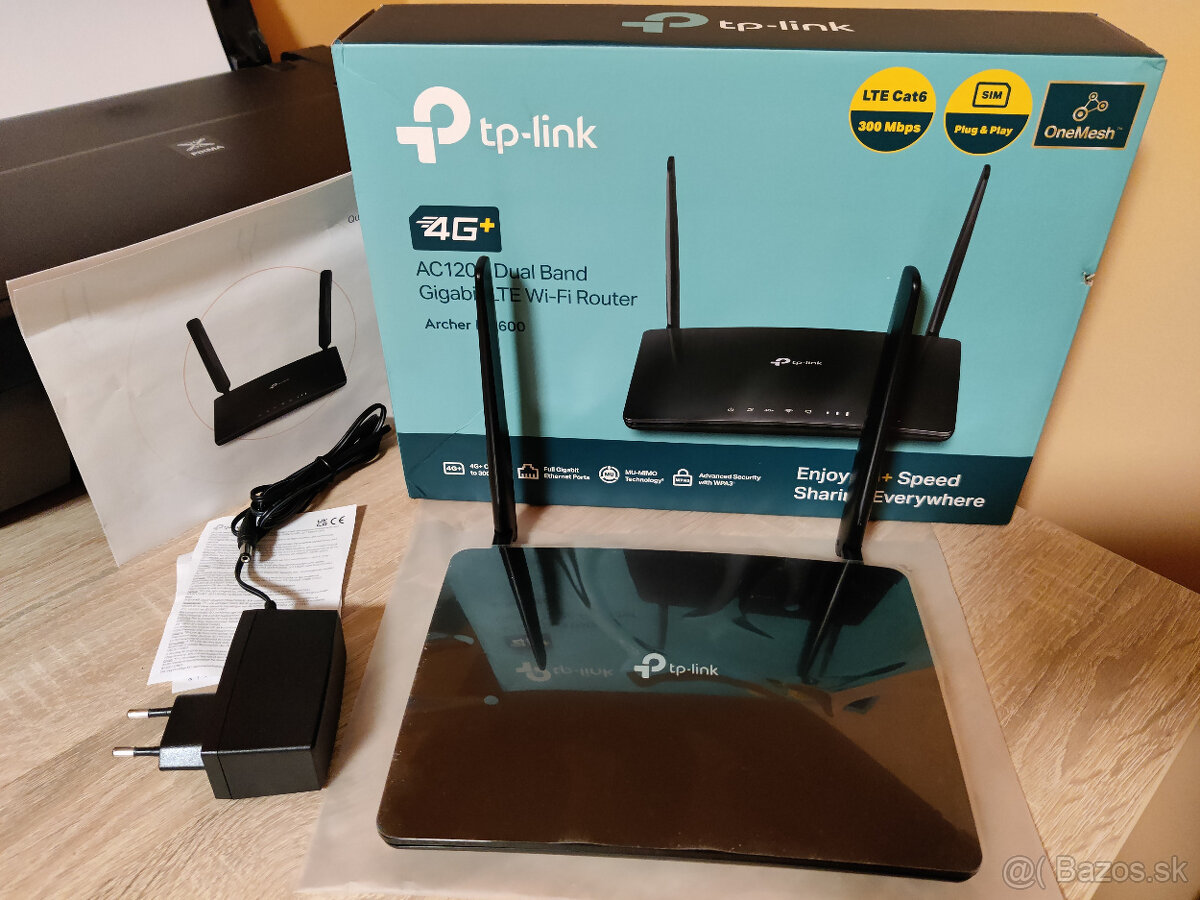 Predám TP-Link Archer MR600 4G+ router na SIM