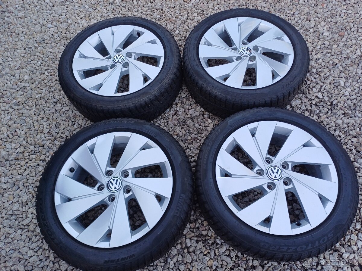 org.hlinikové disky Vw Golf 8,-7,-GTI,--6,5Jx17-ET-46--5x112