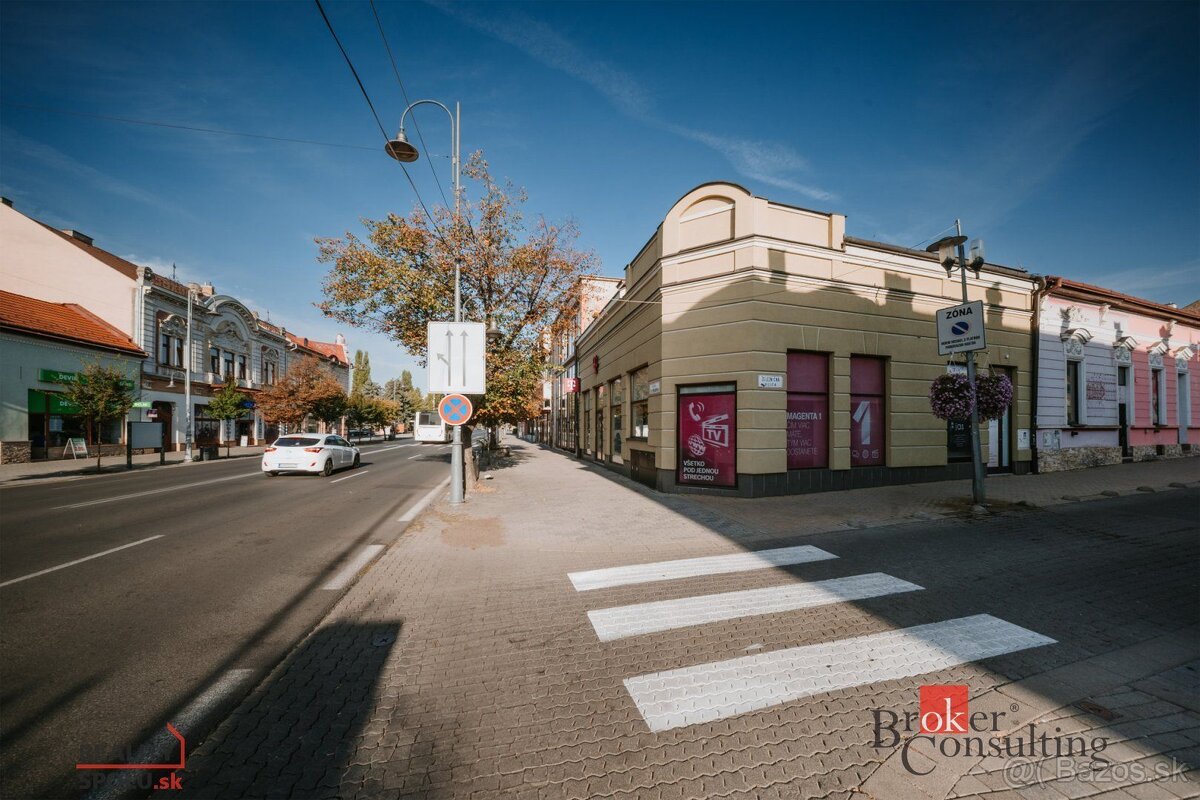 Na prenájom nebytový priestor v centre mesta Lučenec (budova