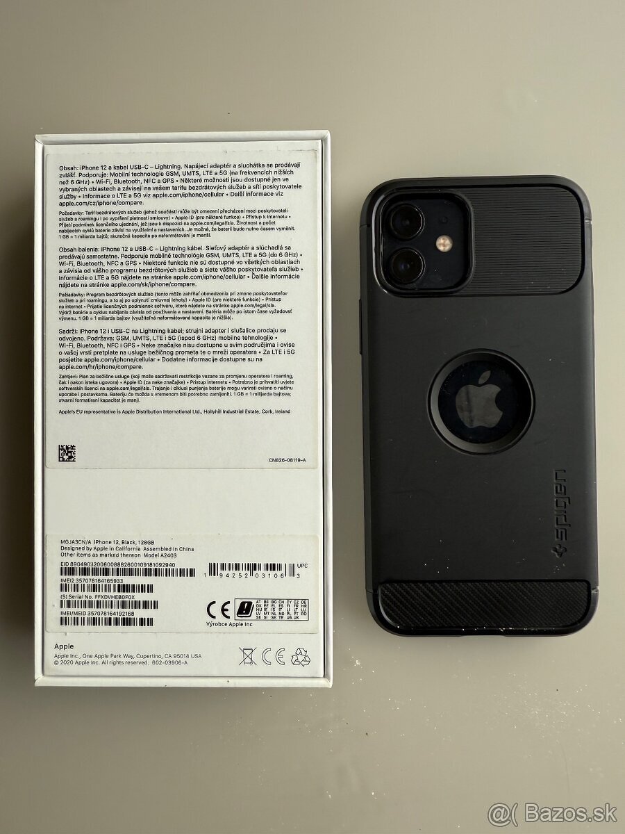 iPhone 12   128GB  Black